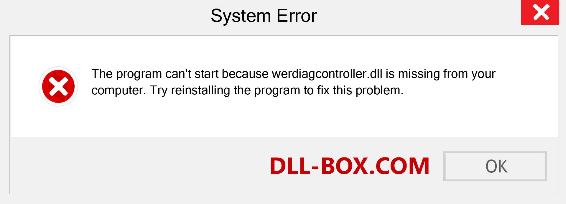  werdiagcontroller.dll file is missing?. Download for Windows 7, 8, 10 - Fix  werdiagcontroller dll Missing Error on Windows, photos, images